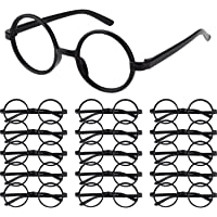 Los mejores  - Shappy 16 Piezas Gafas de Magos de Plástico Marco de Gafas Redondo sin Lentes para Materiales de Fiesta de Disfraces…
